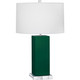 Robert Abbey - JU995 - One Light Table Lamp - Harvey - Jungle Glazed Ceramic
