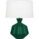 Robert Abbey - JU999 - One Light Table Lamp - Orion - Jungle Glazed Ceramic
