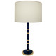 Robert Abbey - MB71MMB - One Light Table Lamp - Kane - Midnight Blue Matte Midnight Blue w/Modern Brass