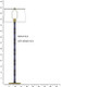 Robert Abbey - MB73MMB - One Light Floor Lamp - Kane - Midnight Blue Matte Midnight Blue w/Modern Brass