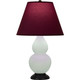 Robert Abbey - MCL51P - One Light Accent Lamp - Small Double Gourd - Matte Celadon Glazed Ceramic w/Deep Patina Bronze