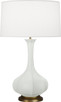 Robert Abbey - MCL94 - One Light Table Lamp - Pike - Matte Celadon Glazed Ceramic w/Aged Brass