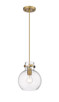 manufacturer_finish:Brushed Brass|manufacturer_glass:Clear Newton Sphere