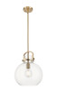 Innovations - 410-1SM-CB-G410-12CL - One Light Mini Pendant - Downtown Urban - Champagne Bronze