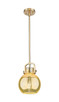 Innovations - 410-1SS-CB-G410-8ME - One Light Mini Pendant - Downtown Urban - Champagne Bronze
