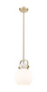 Innovations - 410-1SS-CB-G410-8WH - One Light Mini Pendant - Downtown Urban - Champagne Bronze