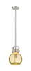 Innovations - 410-1SS-SN-G410-8ME - One Light Mini Pendant - Downtown Urban - Satin Nickel