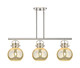 Innovations - 410-3I-PN-G410-10ME - Three Light Island Pendant - Downtown Urban - Polished Nickel