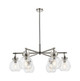 Innovations - 410-6CR-PN-G410-7SDY - Six Light Chandelier - Downtown Urban - Polished Nickel