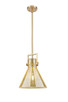 Innovations - 411-1SM-CB-G411-12ME - One Light Mini Pendant - Downtown Urban - Champagne Bronze