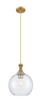 Innovations - 415-1P-BB-G124-10 - One Light Mini Pendant - Ballston - Brushed Brass