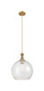 Innovations - 415-1P-BB-G124-12 - One Light Mini Pendant - Ballston - Brushed Brass