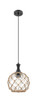 Innovations - 415-1P-BK-G122-10RB - One Light Mini Pendant - Ballston - Matte Black