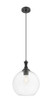 Innovations - 415-1P-BK-G122-12 - One Light Mini Pendant - Ballston - Matte Black
