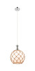 Innovations - 415-1P-PN-G121-10RB - One Light Mini Pendant - Ballston - Polished Nickel