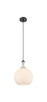 Innovations - 415-1PR-BK-G121-10 - One Light Mini Pendant - Ballston - Matte Black
