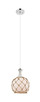 Innovations - 415-1PR-PN-G121-8RB - One Light Mini Pendant - Ballston - Polished Nickel
