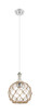 Innovations - 415-1PR-SN-G122-10RB - One Light Mini Pendant - Ballston - Brushed Satin Nickel