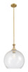 Innovations - 415-1SR-BB-G124-14 - One Light Pendant - Ballston - Brushed Brass Innovations - 415-1SR-BB-G124-14 - One Light Pendant - Ballston - Brushed Brass