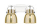 Innovations - 423-2W-PC-G412-6ME - Two Light Bath Vanity - Downtown Urban - Polished Chrome