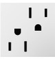adorne 15A Dual Tamper-Resistant Outlet (ARTR152W4)