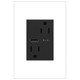 Legrand - ARTRUSB156ACG4 - 15A Tamper-Resistant Ultra-Fast USB Type-A/C Outlet - adorne - Graphite