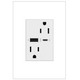 adorne 15A Tamper-Resistant Ultra-Fast USB Type-A/C Outlet (ARTRUSB156ACW4)
