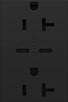 adorne 20A Tamper-Resistant Ultra-Fast Plus Power Delivery USB Type-C/C Outlet, Plus-Size (ARTRUSB20PD30G4)