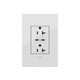adorne 20A Tamper-Resistant Ultra-Fast Plus Power Delivery USB Type-C/C Outlet, Plus-Size (ARTRUSB20PD30W4)