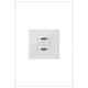 Legrand - ARUSB30PDW4 - Ultra-Fast Plus Power Delivery USB Type-C/C Outlet Module - adorne - White