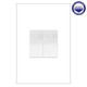 adorne Paddle Switch, Half-Size with Microban (ASPD1531W4)