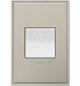 adorne 20A Paddle Switch with Microban (ASPD2032W4)