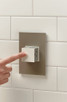 adorne Three-Gang Screwless Wall Plate (AWC3GBS4)