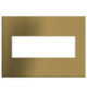 Legrand - AWC3GBSB4 - Three-Gang Screwless Wall Plate - adorne - Brushed Satin Brass