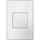 adorne One-Gang Screwless Wall Plate (AWM1G2MW4)
