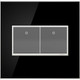 adorne Two-Gang Screwless Wall Plate (AWM2GMB4)