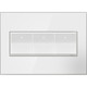 adorne Three-Gang Screwless Wall Plate (AWM3GMW4)