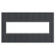 Legrand - AWM4GRG4 - Four-Gang Screwless Wall Plate - adorne - Rustic Gray