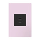adorne One-Gang-Plus Screwless Wall Plate with Microban (AWP1G2RA)