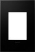 Legrand - AWP1G3GR4 - One-Gang-Plus Screwless Wall Plate with Microban - adorne - Graphite