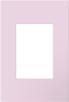 adorne One-Gang Screwless Wall Plate with Microban (AWP1G3RA)
