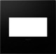 Legrand - AWP2GGR4 - Two-Gang Screwless Wall Plate with Microban - adorne - Graphite