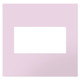 Legrand - AWP2GRA - Two-Gang Screwless Wall Plate with Microban - adorne - Rosa
