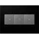 adorne Three-Gang Screwless Wall Plate (AWP3GNK4)