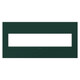 Legrand - AWP5GEG - Five-Gang Screwless Wall Plate with Microban - adorne - Evergreen