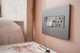 adorne Six-Gang Screwless Wall Plate with Microban (AWP6GMG1)