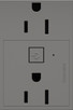 adorne 15A Smart Outlet with Netatmo Plus-Size (WNAR153M1)