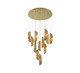 Lib & Co. - 10164-020-07 - LED Chandelier - Sorrento - Gold