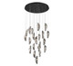 Lib & Co. - 10167-019-02 - LED Chandelier - Sorrento - Black