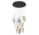 Lib & Co. - 10167-023-02 - LED Chandelier - Sorrento - Black